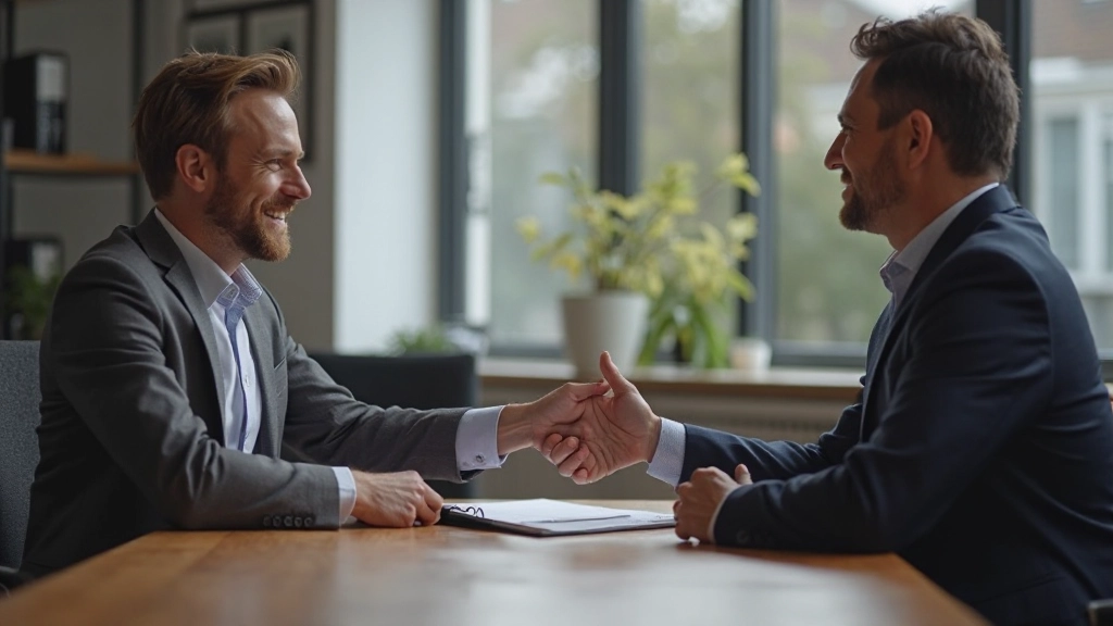 Professioneel persoon dat aan laptop werkt in modern kantoor met concentratie en productiviteit