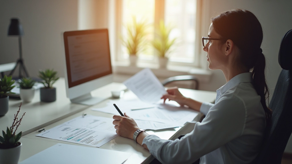 Trainings- en ontwikkelingsprogramma met certificaten en professionele groei materialen op bureau